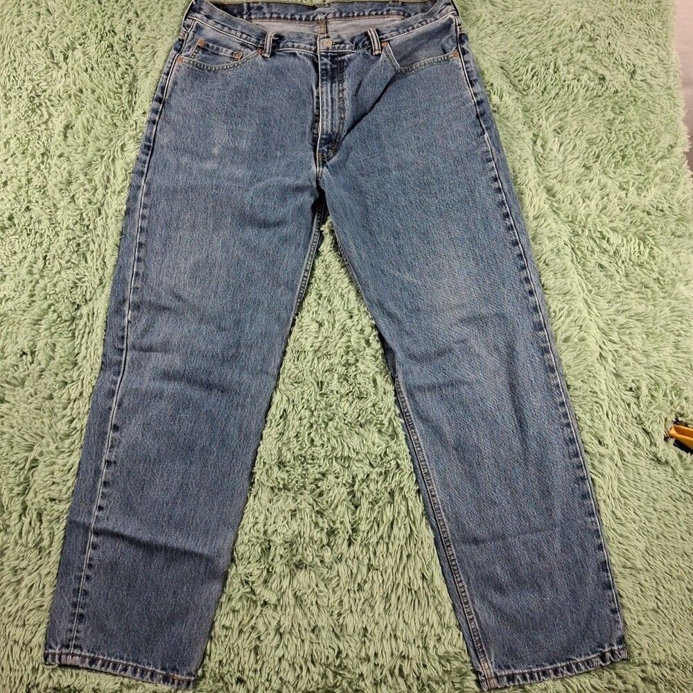 Levis 550 40x34 Mens Jeans Relaxed Fit Classic Straight Blue